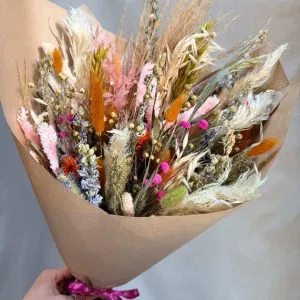 Colourful dried bunch